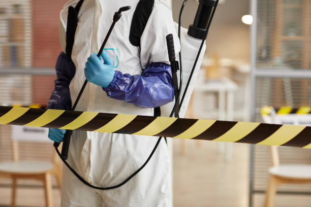 Professional Biohazard Cleanup technician working in Friendship, WI